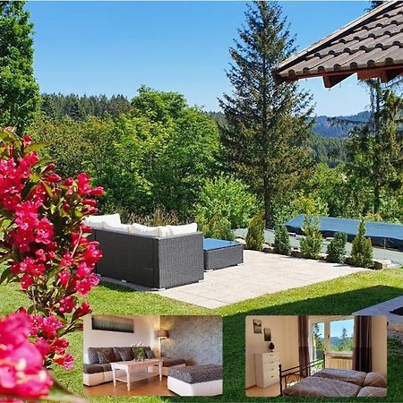 Moderne Ferienwohnung Mit Eigenem Garten Und Traumhaften Blick Wilhelmsthal Eksteriør billede