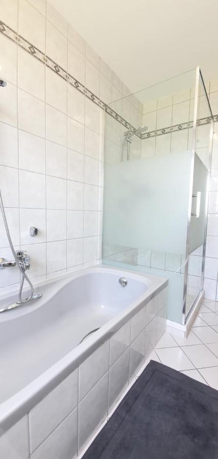 Moderne Ferienwohnung Mit Eigenem Garten Und Traumhaften Blick Wilhelmsthal Eksteriør billede