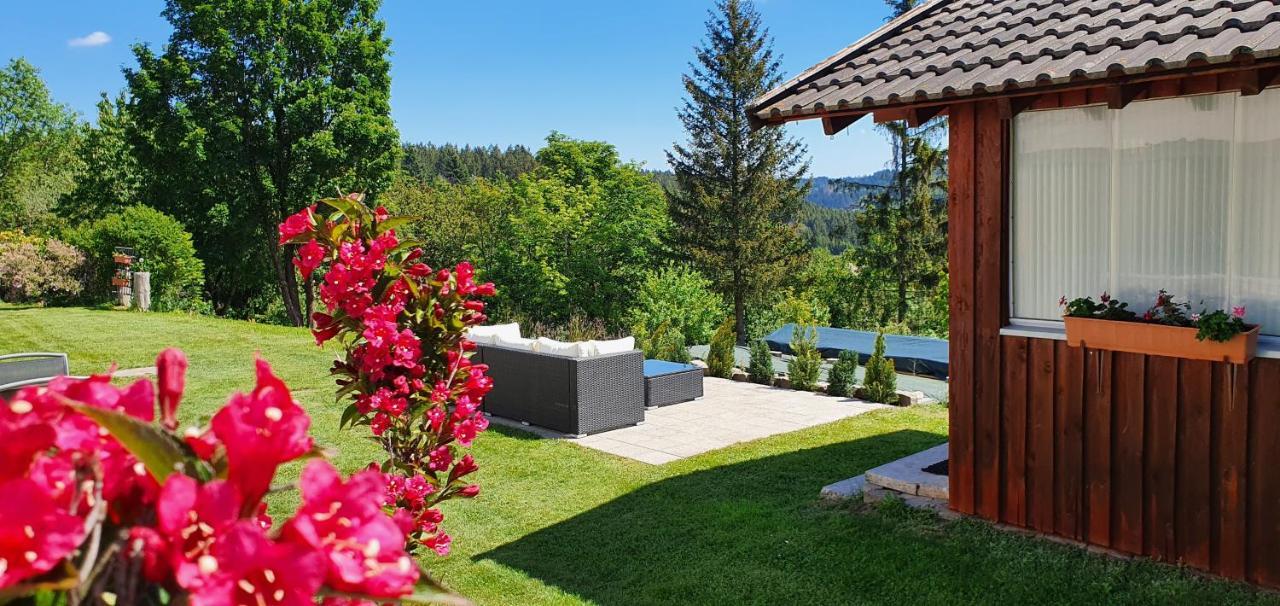 Moderne Ferienwohnung Mit Eigenem Garten Und Traumhaften Blick Wilhelmsthal Eksteriør billede