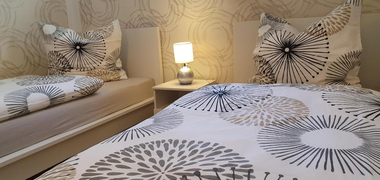 Moderne Ferienwohnung Mit Eigenem Garten Und Traumhaften Blick Wilhelmsthal Eksteriør billede