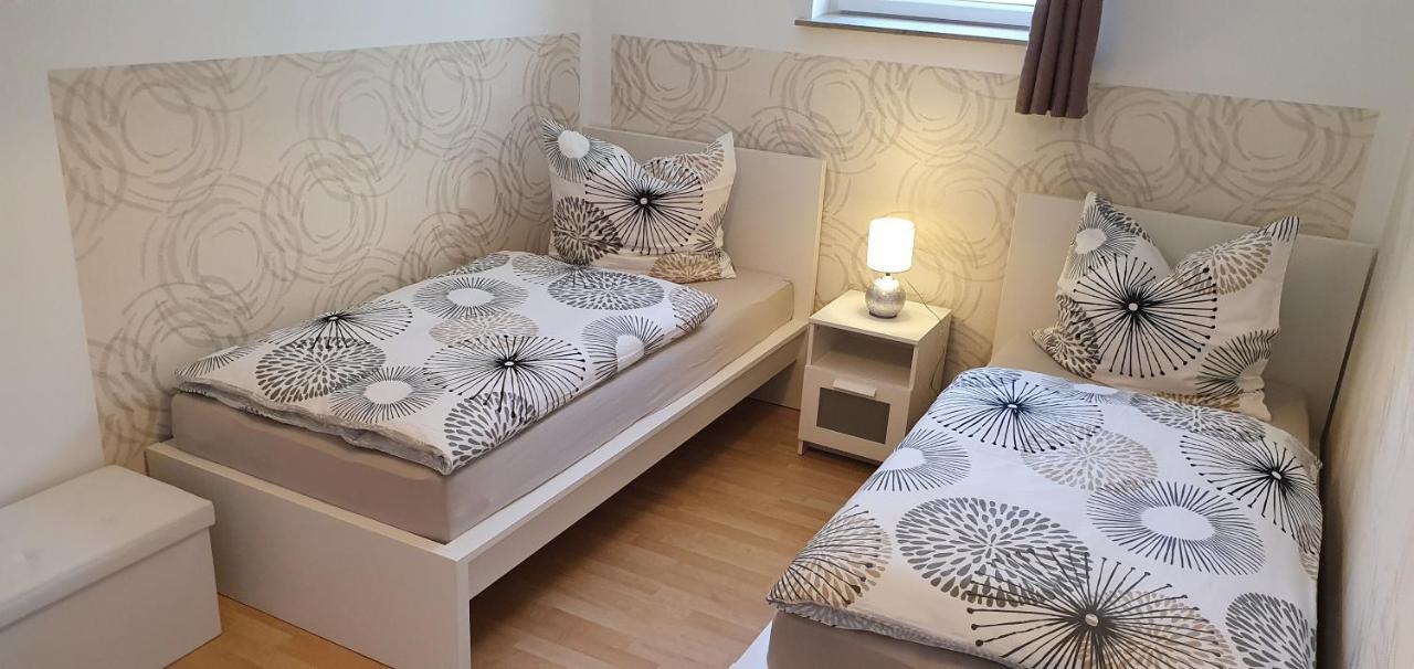 Moderne Ferienwohnung Mit Eigenem Garten Und Traumhaften Blick Wilhelmsthal Eksteriør billede