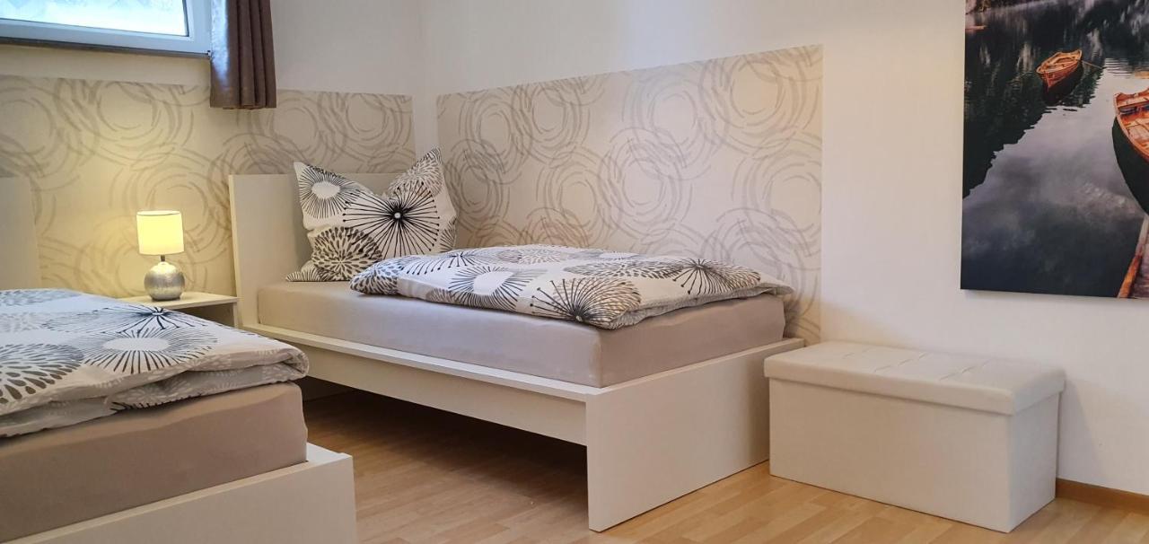 Moderne Ferienwohnung Mit Eigenem Garten Und Traumhaften Blick Wilhelmsthal Eksteriør billede