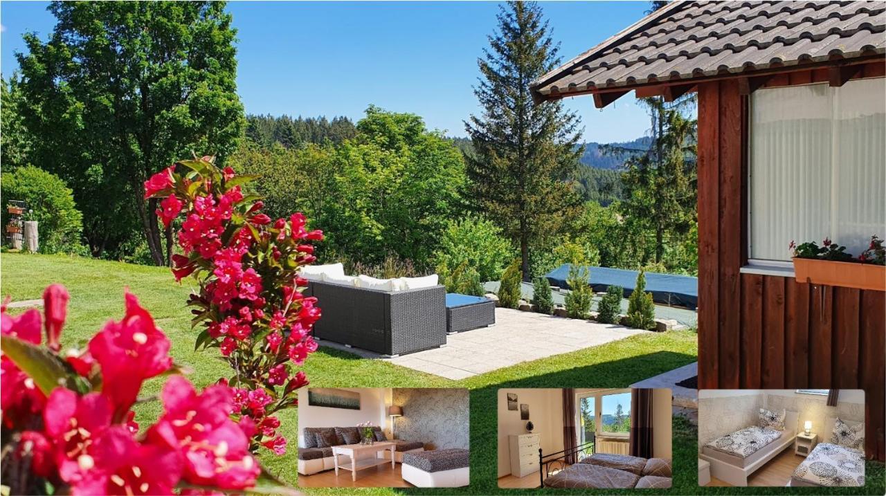 Moderne Ferienwohnung Mit Eigenem Garten Und Traumhaften Blick Wilhelmsthal Eksteriør billede