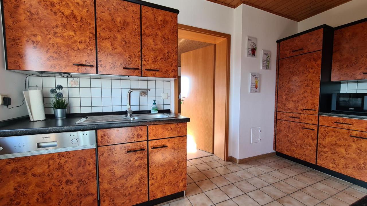 Moderne Ferienwohnung Mit Eigenem Garten Und Traumhaften Blick Wilhelmsthal Eksteriør billede